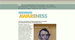 Desktop Screenshot of morgellonsdiseaseawareness.com